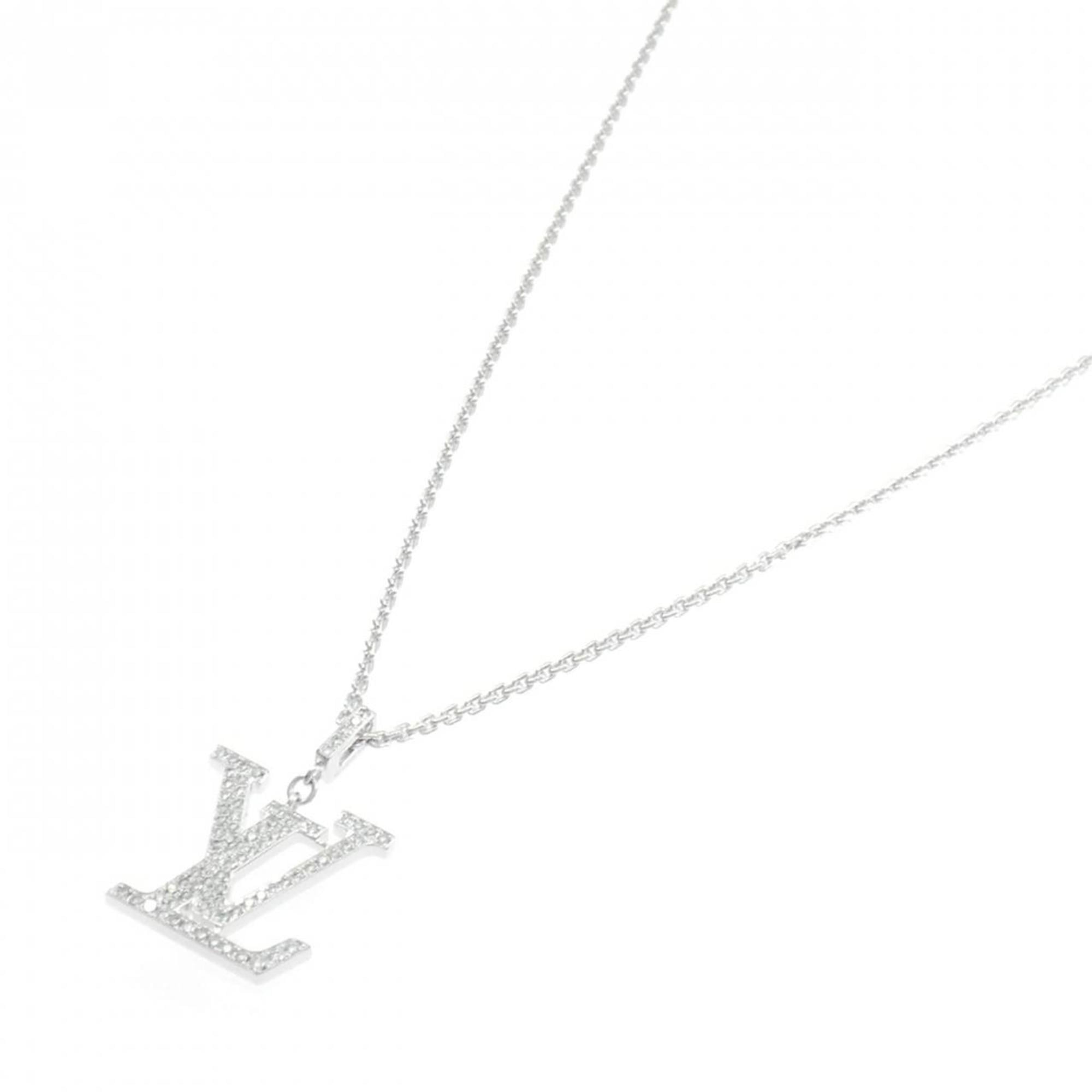 Louis Vuitton Pendant LV GM Necklace — Like New