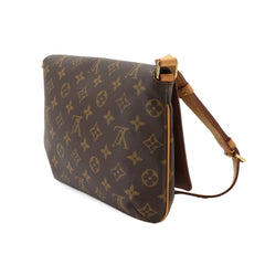 Louis Vuitton Monogram Musette Tango Short Shoulder Handbag, Brown, M51257 — Like New