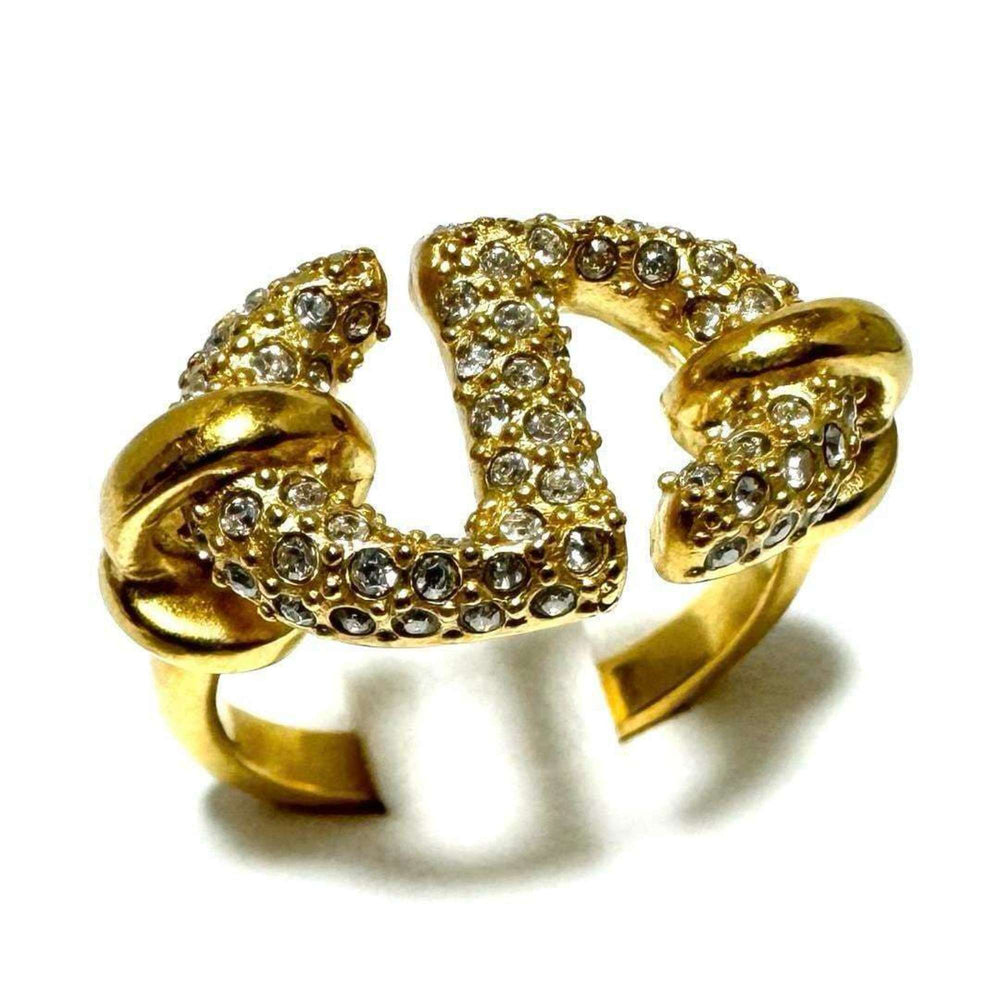 Christian Dior Dior Women's Ring CD Navy — Like New