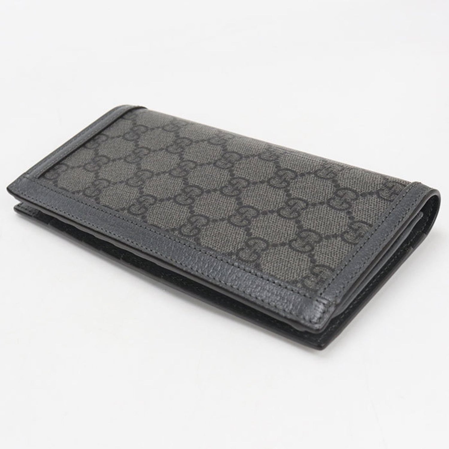 GUCCI Ophidia Long Wallet, Bi-fold with Coin Pocket, 791746, Men's, Gray
