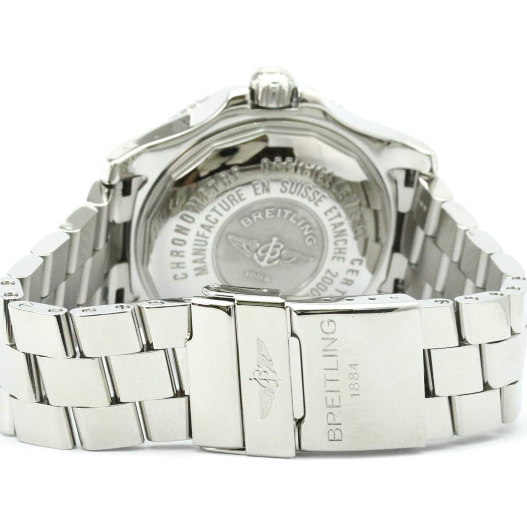 BREILING Superocean 44 Steel Automatic Mens Watch A17391 Polished