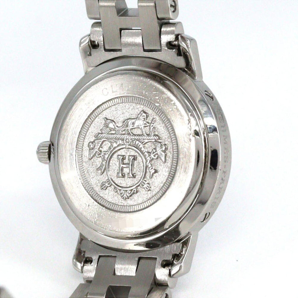 Hermes Clipper CL4.210 SS Quartz Watch — Very Good