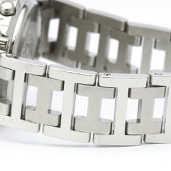 HERMES Clipper Chronograph Steel Quartz Ladies Watch CL1.310 Polished — Very Good