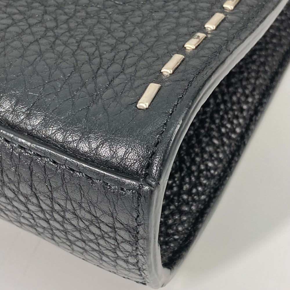 Fendi 7VA406 Shoulder Bag Crossbody bag 2WAY business bag Tote Bag Hand Bag Black — Like New
