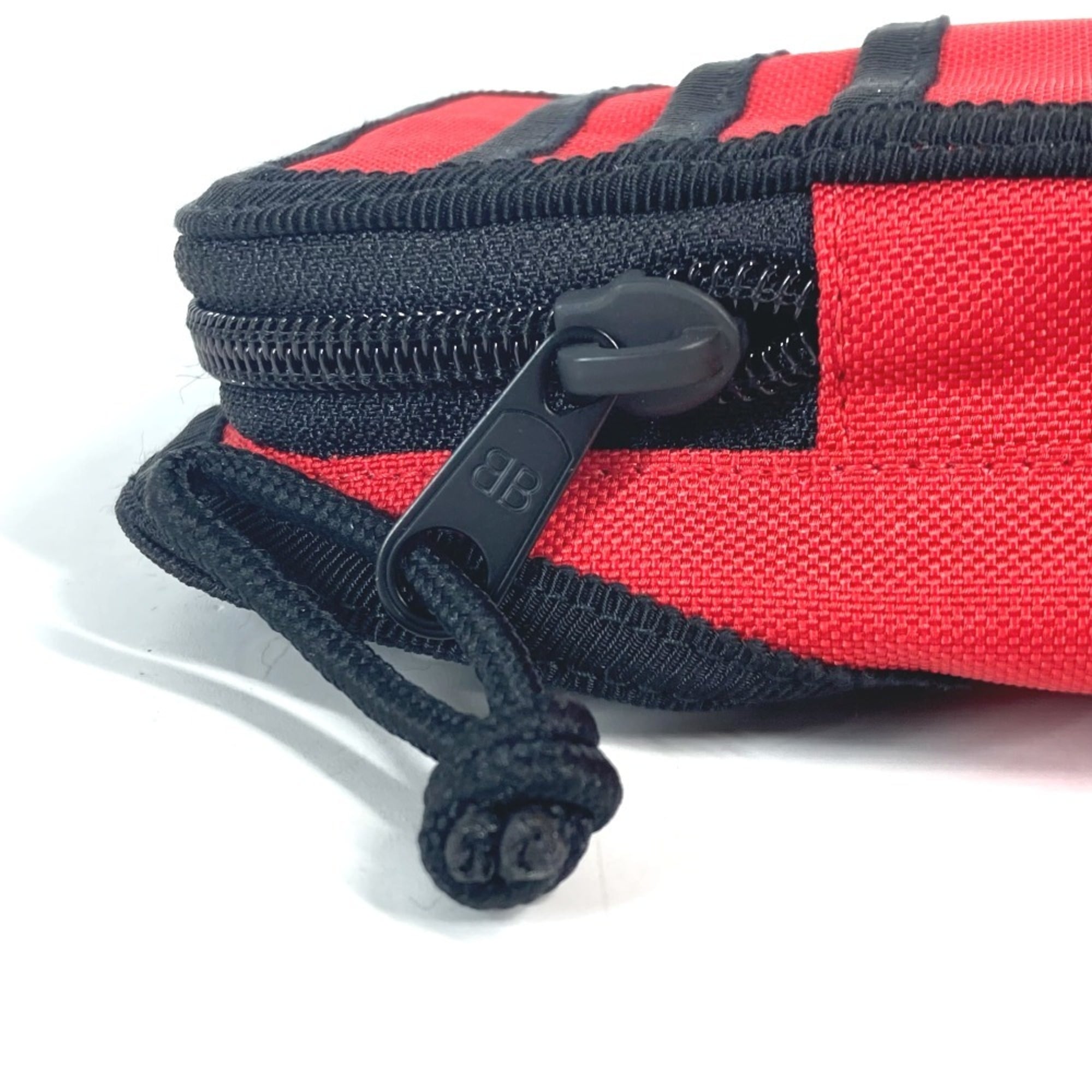 BALENCIAGA 6559472 Explorer Arm Phone Holder Bracelet Warmer Pouch Nylon Women's Red G-241010-48 — New - Store Return