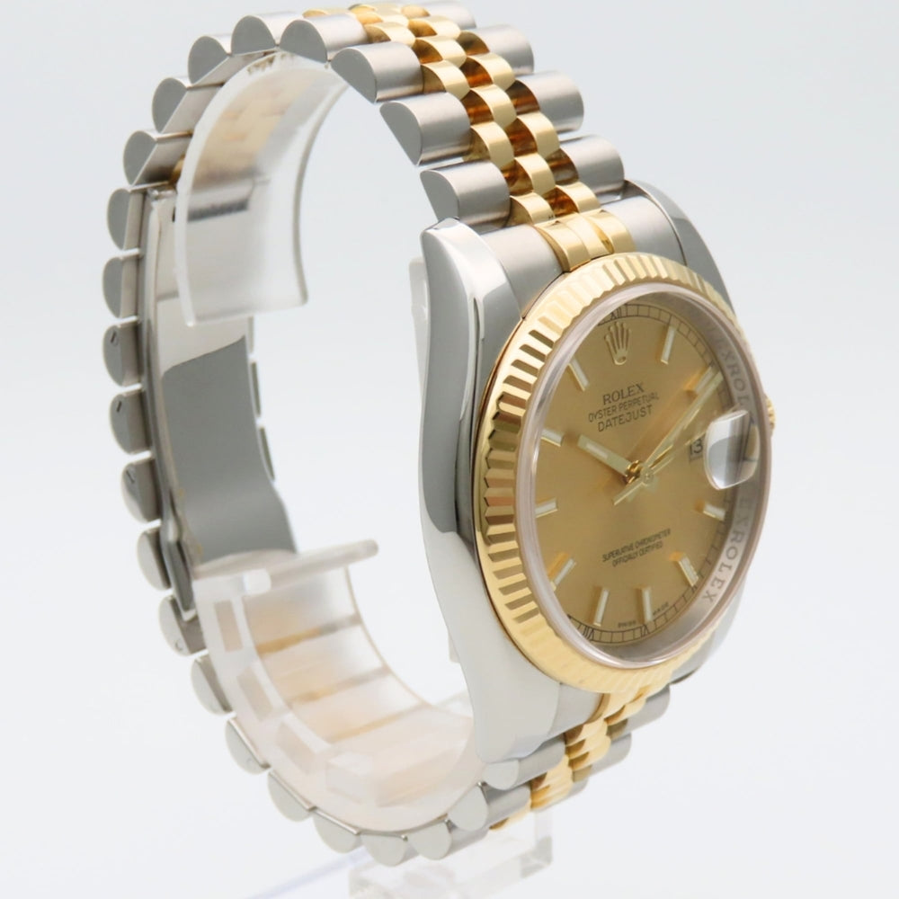 Rolex Datejust 116233 Stainless Steel & 18K Yellow Gold Combination Men's Watch ROLEX — Very Good