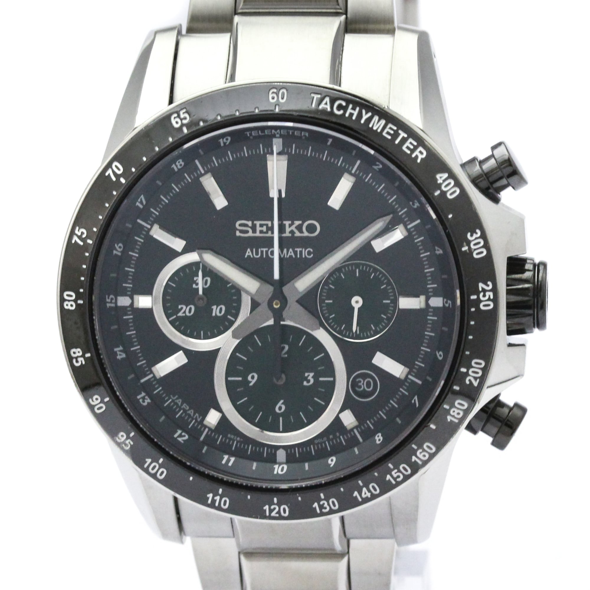 SEIKO Brightz Stainless Steel Automatic Mens Watch SAGK011(8R28-00H0) Polished — Very Good