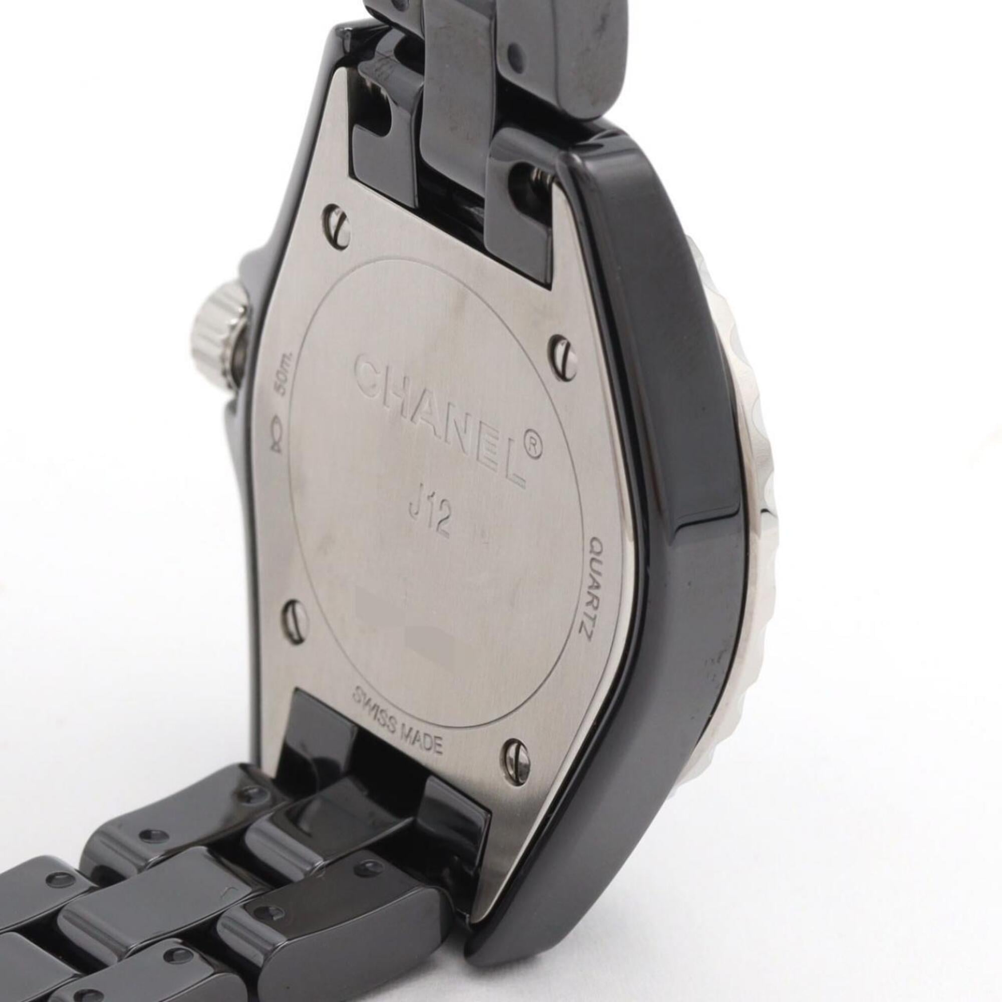 Chanel J12 29mm Ceramic 8P H2569 Quartz Watch — Very Good