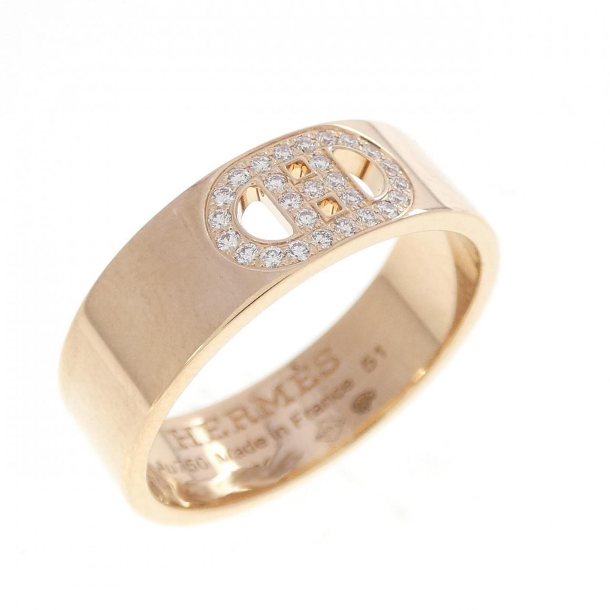 Hermes H d'Ancre Ring — Like New