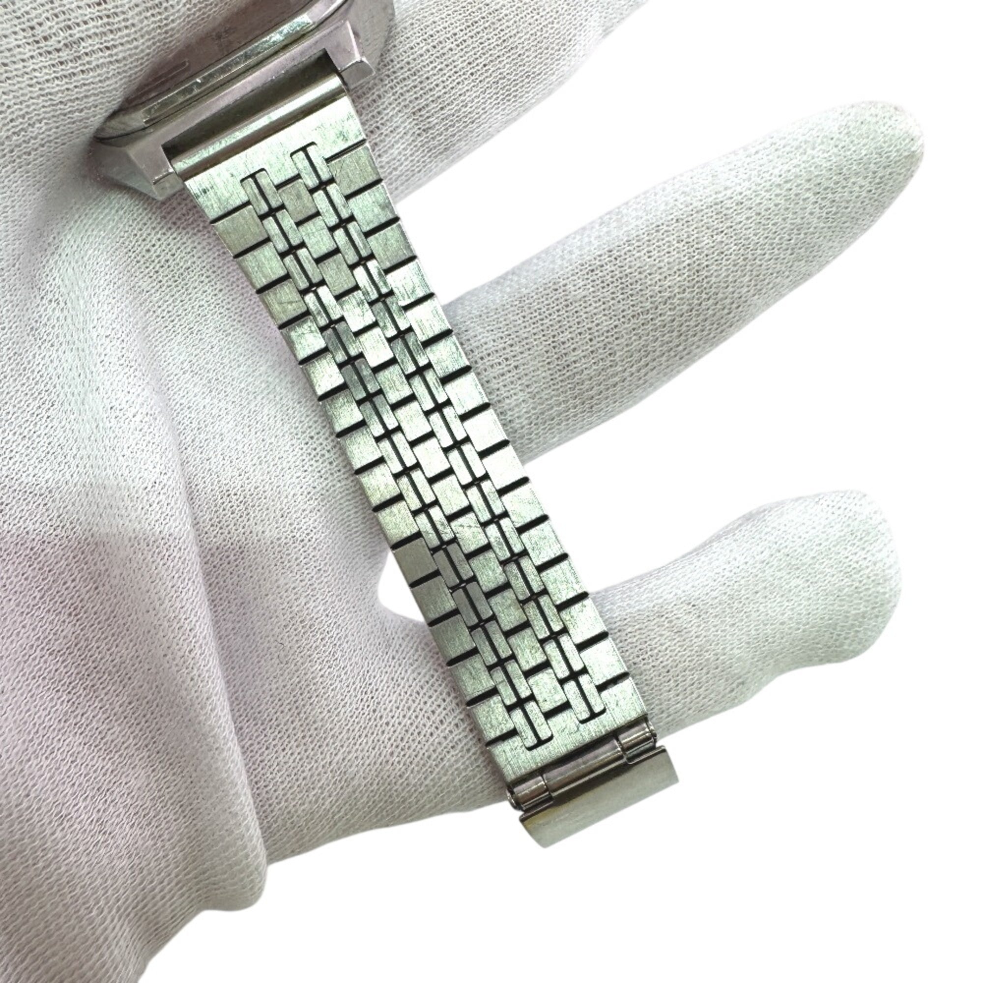 SEIKO 9256-5020 GRAND QUARTZ 3-hand wristwatch, silver — Fair