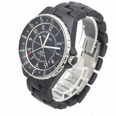 Chanel J12 GMT 41mm H3101 Men's Watch, Date, Matte Black Ceramic, Automatic Movement — Very Good