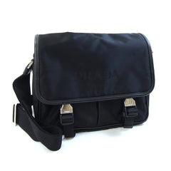 Prada Shoulder Bag VA0769 Black Nylon Leather for Women PRADA — Like New