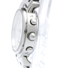 HERMES Clipper Chronograph Steel Quartz Ladies Watch CL1.310 Polished — Very Good