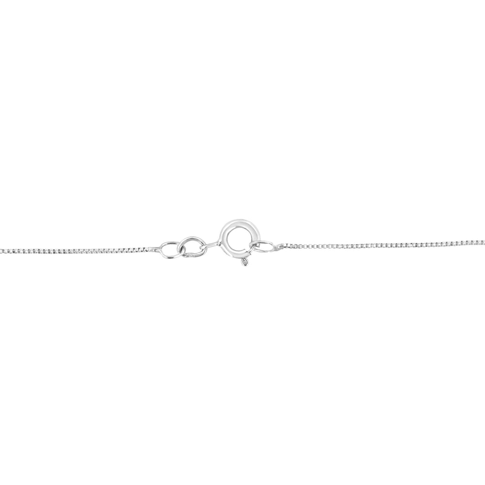 .925 Sterling Silver 3.0 cttw Round-Cut Diamond Open Heart Pendant Necklace (I-J Color, I2-I3 Clarity) - 18"