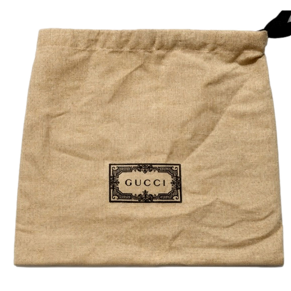 Gucci Blondie GG Patch Orange Leather Camera Crossbody Bag Diagonal Stitching