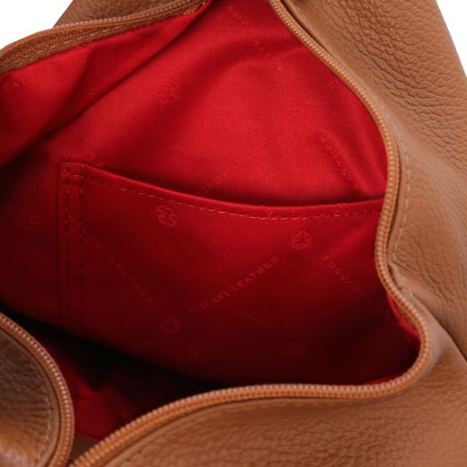 Shanghai - Soft leather backpack