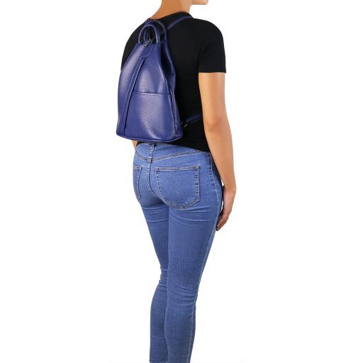Shanghai - Soft leather backpack